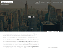 Tablet Screenshot of galaxquery.com